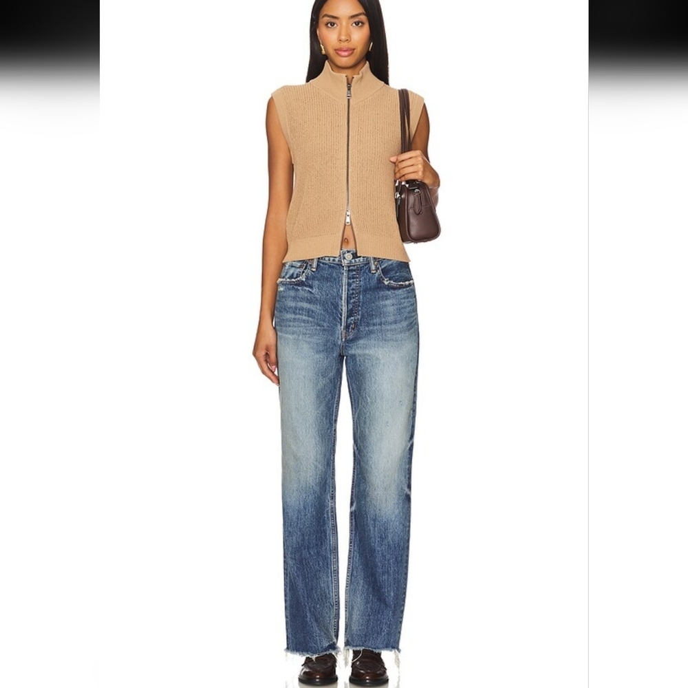 Moussy Ridgecrest Wide Straight in Blue Size 29
